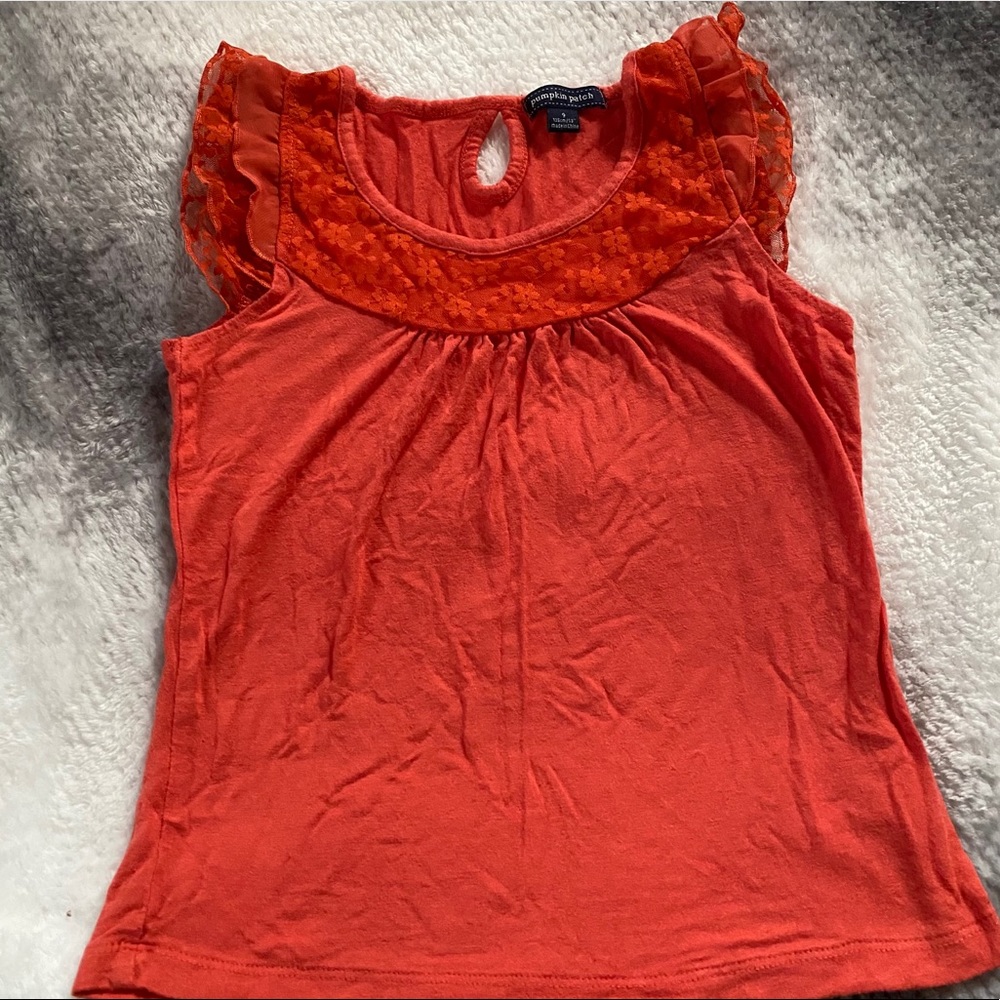 Ruffle Laced Top